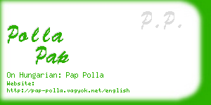 polla pap business card